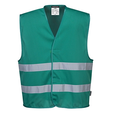 Portwest MeshAir Iona Vest Bottle Green F374BGR