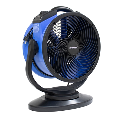 XPOWER XPOWER FC-300S Multipurpose 14â€ Pro Air Circulator Utility Fan with Oscillating Feature