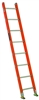 Louisville Ladder 8 Foot Fiberglass Industrial Extension Single Ladder FE3108