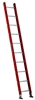 Louisville Ladder 10 Foot Fiberglass Industrial Extension Single Ladder FE3110