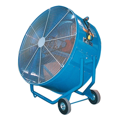 Heat Wagon 14000 CFM 1725 RPM 1HP/TEAO Tiltable Drum Fan FN42