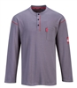 Portwest Bizflame Button Down Crew Neck Shirt FR02