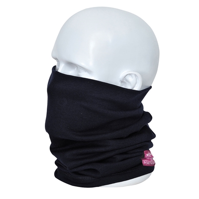 Portwest Flame Resistant Antistatic Neck Tube Navy FR19