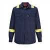 Portwest Bizflame 88/12 FR Taped Shirt Navy FR706NAR