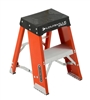 Louisville Ladder Type IAA 2 Foot Lightweight Fiberglass Heavy-Duty 375lb Load Capacity Industrial Platform Step Stool FY8002