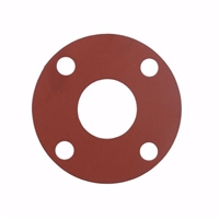 Jones Stephens 2" Red Rubber Full Face Gasket G51002