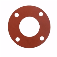 Jones Stephens 3" Red Rubber Full Face Gasket G51003