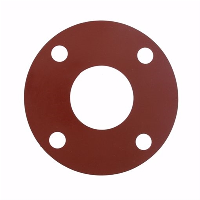 Jones Stephens 2-1/2" Red Rubber Full Face Gasket G51025