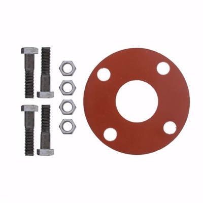 Jones Stephens 2" Red Rubber Full Face Gasket Kit, 5/8" x 2-3/4" Bolt Size G51102