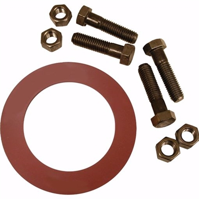 Jones Stephens 6" Red Rubber Ring Gasket Kit, 3/4" x 3-1/4" Bolt Size G52106