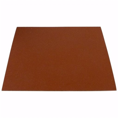 Jones Stephens 6" x 6" Red Rubber Gasket Material, 1 Sheet G55001