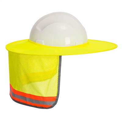 Portwest Hi-Vis Mesh Sun Shield Yellow HA20