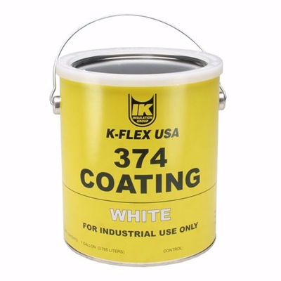 Jones Stephens 1 Gallon Protective Coating for Insulation, White IPC004