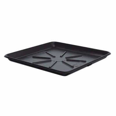 Jones Stephens 30" x 28" Washing Machine Drain Pan, Black J04301