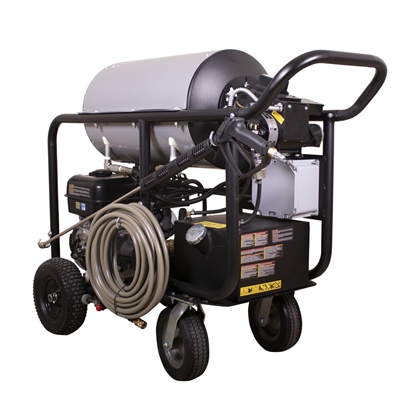 SIMPSON King Brute 4000 PSI at 4.0 GPM CRXÂ® 420 with AAAÂ® Industrial Triplex Pump Hot Water Professional Gas Pressure Washer KB65132