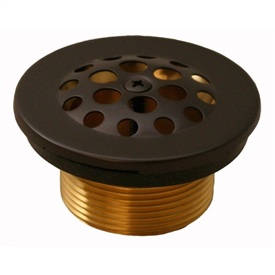 Jones Stephens 1-1/2" Oil Rubbed Bronze Grid-Style Drain P3563RB