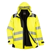 Portwest PW3 Hi-Vis 3-in-1 Jacket Yellow/Black PW365