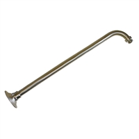 Jones Stephens 18" Brushed Nickel 90Â° Shower Arm With Flange S0156BN