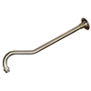 Jones Stephens 18" Brushed Nickel 90Â° Raised Bend Shower Arm S0157BN