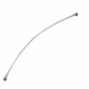 Jones Stephens Chrome Plated Contoured Shower Rod with Bracket S02197