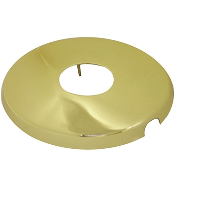 Jones Stephens 1/2 in. Polished Brass Shower Arm Flange With Set-Screw S03040