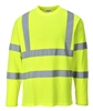 Portwest Cotton Comfort Long Sleeved T-Shirt Yellow S278