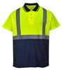 Portwest Two-Tone Polo Yellow/Navy S479