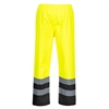 Portwest Hi-Vis Two Tone Traffic Pants Yellow/Black S486