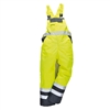 Portwest Hi-Vis Contrast Bib & Brace Lined S489