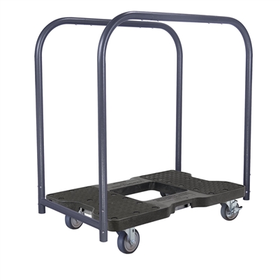 Snap-Loc 1,200 lb General Purpose E-Track Panel Cart Dolly Black SL1200PC4TB