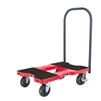 Snap-Loc 1,600 lb Extreme-Duty E-Track Push Cart Dolly Red SL1600P6R