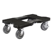 Snap-Loc 1,800 lb Super-Duty E-Track Dolly Black SL1800D6B