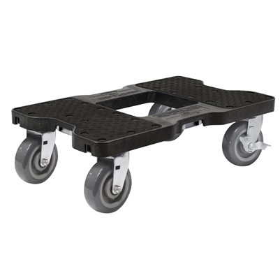 Snap-Loc 1,800 lb Super-Duty E-Track Dolly Black SL1800D6B