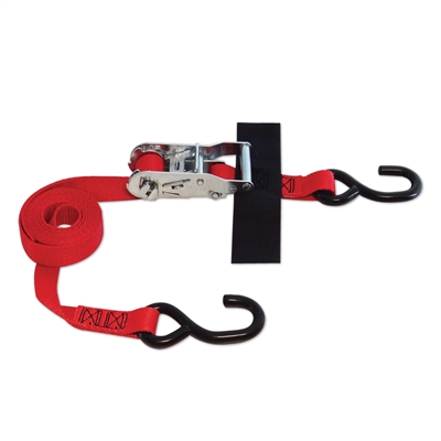 Snap-Loc S-Hook Strap 1"x8' Ratchet Red SLTHS108RR