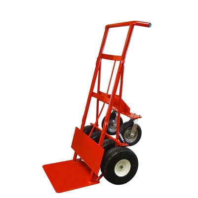 Snap-Loc 2,000 lb Capacity Extreme Duty 6 Wheel E-Track Hand Truck Cart SLV2000HT6R