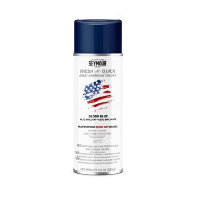 Seymour Fresh-N-Quick Multi-Purpose Spray Paint Blue (10 oz) SP-BD Case of 6