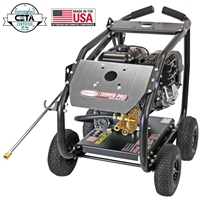 Simpson Super Pro Roll Cage Ind. Pressure Washer 4400 PSI 4.0 GPM SPW4040SCDM