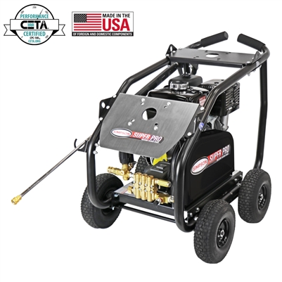 Simpson Super Pro Roll Cage Ind. Pressure Washer 4200 PSI 4.0 GPM SW4440HCBM