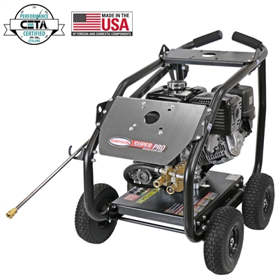 Simpson Super Pro Roll Cage Ind. Pressure Washer 4400 PSI 4.0 GPM SW4440HCDM