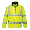 Portwest Hi-Vis Mesh Lined Fleece Yellow UF300