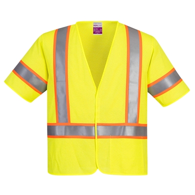 Portwest Class 3 FR Mesh Vest Yellow UFR24