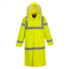 Portwest Hi-Vis Classic Rain Coat 48" Yellow UH445