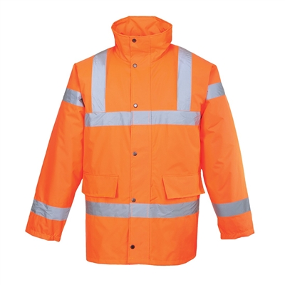 Portwest Hi-Vis Traffic Jacket Orange URT30