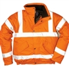 Portwest Hi-Vis Bomber Jacket Orange URT32