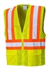 Portwest Tulsa Contrast Hi-Vis Mesh Vest Yellow US371