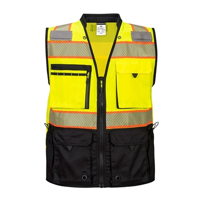 Portwest Premium Surveyor Vest Yellow/Black US375