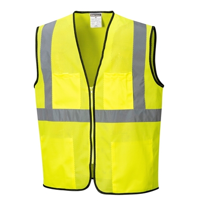 Portwest Tampa Mesh Vest Yellow US380