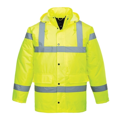 Portwest Hi-Vis Traffic Jacket Yellow US460