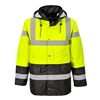 Portwest Hi-Vis Contrast Traffic Jacket US466