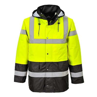 Portwest Hi-Vis Contrast Traffic Jacket US466